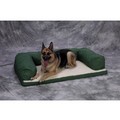Bolstered Orthopedic Sofa Bed Fleece/Fabric: Cats Beds and Crates Specialty Beds 