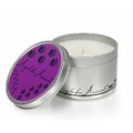 6oz Soy Blend Tin Candle - Wild Berries & Cedar<br>Item number: AFA-SSW-00238-T: Cats Products for Humans 
