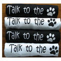 TALK TO THE PAW Unisex Human T-Shirt: Cats Products for Humans Apparel 