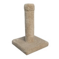 Carpeted Scratching Post<br>Item number: mf-1: Cats Toys and Playthings 