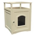 Cat Washroom - Litter Box Cover / Night Stand Pet House: Cats Stain, Odor and Clean-Up Litter Boxes 