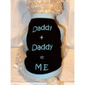DADDY + DADDY = ME Pride Dog/Cat T-Shirt or Muscle Tank: Cats Holiday Merchandise Mother/Fathers Day Items 
