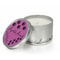 6oz Soy Blend Tin Candle - Pinkberry<br>Item number: AFA-06PB-00229-T: Cats For the Home Candles 