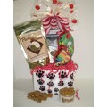 K9Xmas Paw Cat Box sm<br>Item number: K9CP: Cats Gift Products Pet Themed Gift Packages 