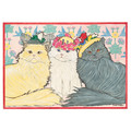 Cats-Persian Note Cards #2<br>Item number: N478B: Cats Gift Products Greeting Cards 