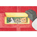 Cat Mail<br>Item number: C898: Cats Holiday Merchandise Holiday Greeting Cards 