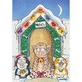Charity Kitties<br>Item number: C962: Cats Holiday Merchandise Holiday Greeting Cards 