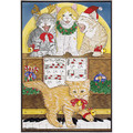 Cat-Hanukatt<br>Item number: H469: Cats Holiday Merchandise Holiday Greeting Cards 