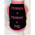 MOMMY + MOMMY = ME Pride Dog/Cat T-Shirt or Muscle Tank: Cats Holiday Merchandise Mother/Fathers Day Items 