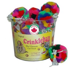Crinkle Ball with Elastic Made in Canada