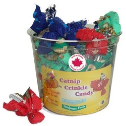 Catnip Crinkle Candy Made in Canada