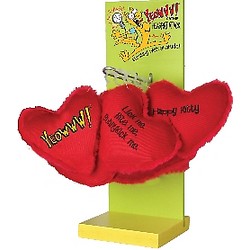 Display Stand w/12 ct. Hearrrt Attack (assorted)
