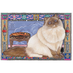 Cats-Himalayan Birthday Cards