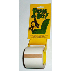 PAWS OFF Roll of Double Sided Training Tape - Sold by the case only