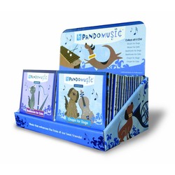 PandoMusic Full Display Kit - 21 Dogs CD's/9 Cat CD's