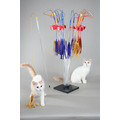 The PURRfect Leather Cat Toy -  Sold by the case only<br>Item number: G: Cats