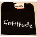 CATTITUDE Human T-Shirt: Cats Products for Humans 
