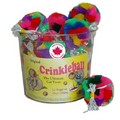 Crinkle Ball with Elastic Made in Canada: Cats Toys and Playthings Interactive Toys 