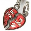 Best Friends Charm - (6/Case)<br>Item number: PELUXLPT112KIT: Dogs Accessories Jewelry 