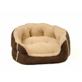 Designer Corduroy Cozy Bed - 20" x 16": Dogs Beds and Crates Fabric Beds and Blankets 
