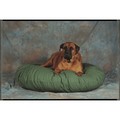 36"rd Natural Fiber-Fabric/Fabric: Dogs Beds and Crates Cushions 