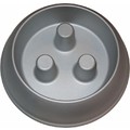 brake-fast Dog Food Bowl - Metal: Dogs Bowls and Feeding Supplies Stainless Steel 