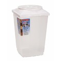 Vittles Vault II w/ clear base: Dogs Bowls and Feeding Supplies Plastic & Polypropylene 
