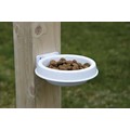 DOG BOWL W/CAGE BRACKET: Dogs Bowls and Feeding Supplies Travel Bowls 
