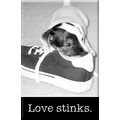 Love Stinks Metal Magnets<br>Item number: LOVE STINKS MAGNETS/CASE: Dogs Gift Products Miscellaneous Gift Products 