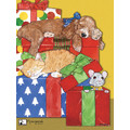 Sleepy Surprises<br>Item number: C403: Dogs Holiday Merchandise Holiday Greeting Cards 