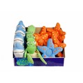 Assorted Ocean Buddies PDQ-2 - 16 Piece Display<br>Item number: 00395: Dogs Toys and Playthings Plush Toys 