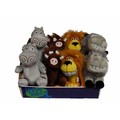 Zoo Pals PDQ - 8 Piece Assortment<br>Item number: 00564: Dogs Toys and Playthings Plush Toys 