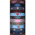 Embroidered Collars & Leads: Dogs Collars and Leads Nylon, Hemp & Polly 