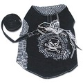 Punk Rock Skull & Crossbones Harness: Dogs Collars and Leads Harnesses 