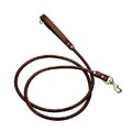 Rolled Snap Lead (Leather): Dogs Collars and Leads Leather 