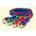 Double Braid Collar - 1": Dogs Collars and Leads Nylon, Hemp & Polly 