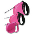 Pink Flexi Leashes: Dogs Collars and Leads Retractable 