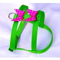 Embellished Polka Dots H-Harness: Dogs Collars and Leads Harnesses 