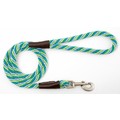 Snap Leash - Large 1/2" Diameter - Fashion Series: Dogs Collars and Leads Nylon, Hemp & Polly 