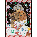 Dachshunds- Up the Chimney<br>Item number: C809: Dogs Holiday Merchandise 