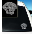 Lab Dog Rhinestone Car Decal<br>Item number: DD-C102: Dogs Gift Products 