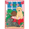 Labrador Trio<br>Item number: C817: Dogs Holiday Merchandise 