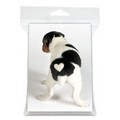 Heart Mini blank card pack #2<br>Item number: MINIBLANKHEARTPUPPYPACK: Dogs Gift Products 