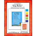 Dog Rules Matted Prints - 16x20: Dogs For the Home 