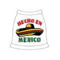 Hecho In Mexico Dog Tank Top: Dogs Pet Apparel 