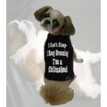 I Cant Sleep- I Keep Dreaming I'm A Chihuahua! Dog Tank Top: Dogs Pet Apparel 