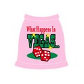What Happens In Vegas - Dog Tank: Dogs Pet Apparel 
