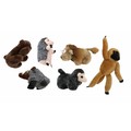 Plush Animals - 6 Pack<br>Item number: 70020NPDQ: Dogs Toys and Playthings 