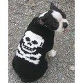 Black Skulls Sweater: Dogs Pet Apparel 