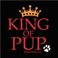King of Pup Bandana<br>Item number: B110: Dogs Pet Apparel 